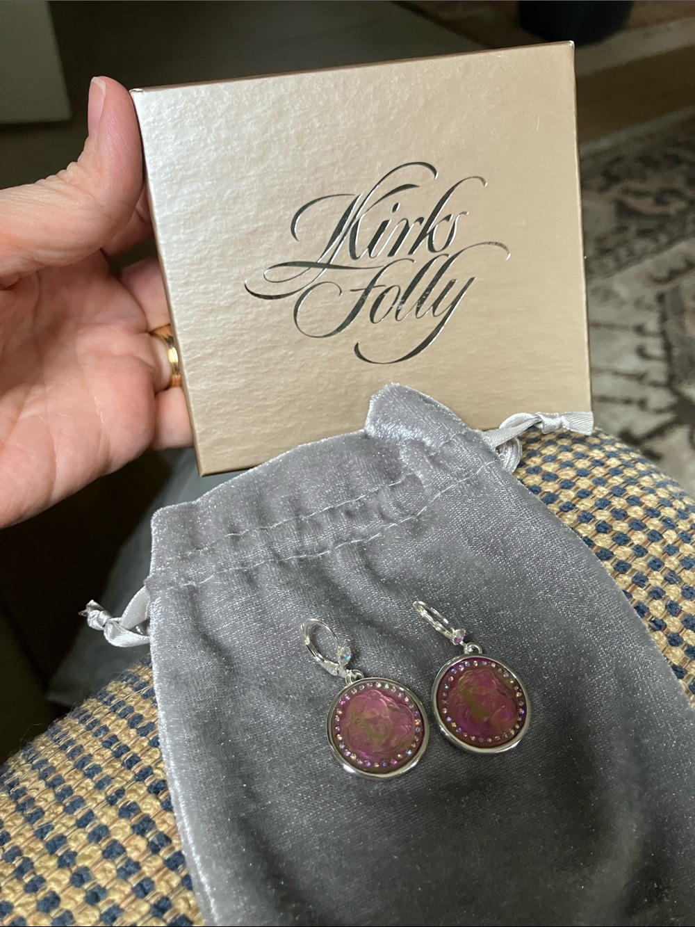 Kirk’s Folly Mystic Dream Angels Earrings - NIB